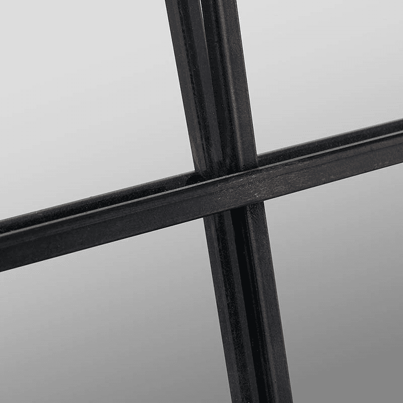 Rectangle Mirror, H110 x W80cm, Black