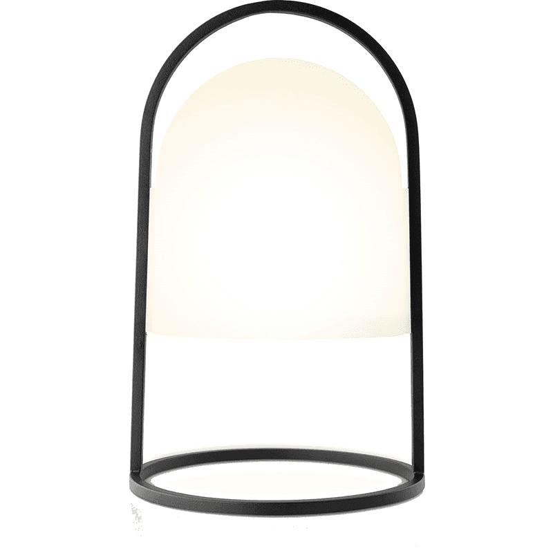 Solo Solar Lantern, H43cm, Black/Clear