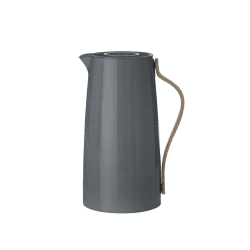 Image showing the Emma by HolmbäckNordentoft Vacuum coffee jug, 1.2 litre, Grey product.