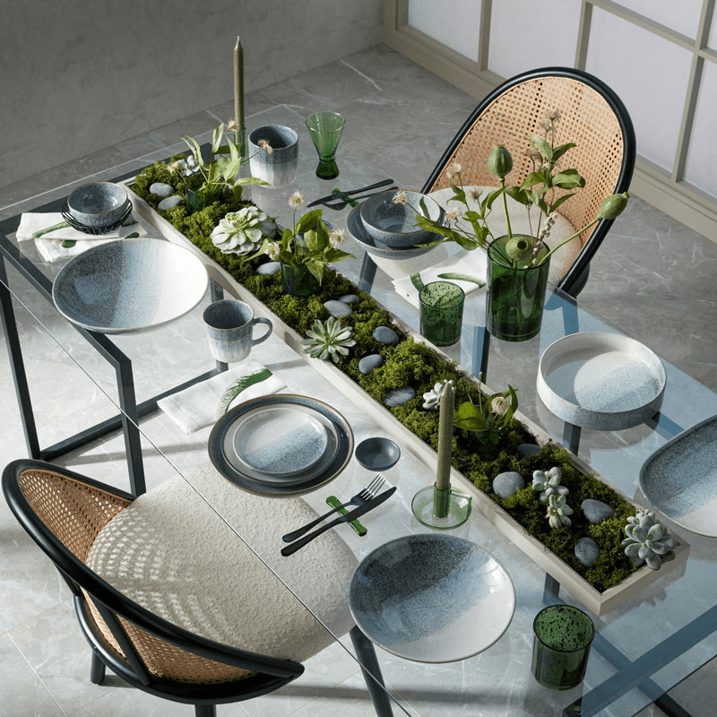 Studio Grey Accent Round Tray, D23cm