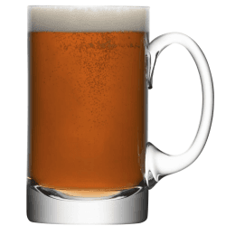 Image showing the Bar Beer tankard, 0.75 litre, clear product.