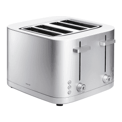 Image showing the Enfinigy 4 Short Slot Toaster, Silver product.