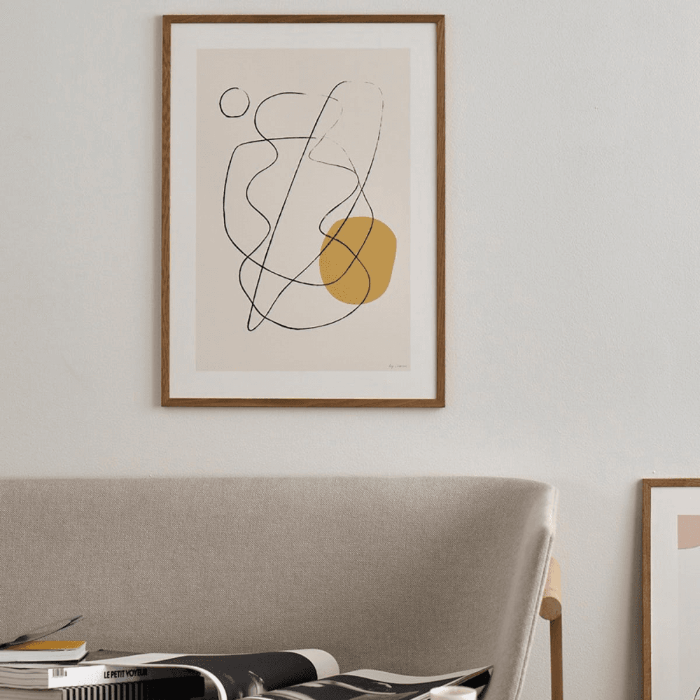 NG 03 - By Garmi Art print, H70 x D50cm, Multi