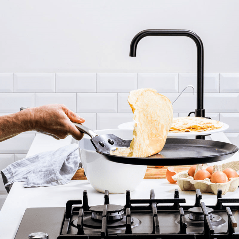 Copenhagen Non-Stick  Pancake Pan, 28, Black