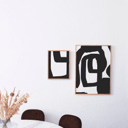 Image showing the Bold Lines 02 FSC Print, 50 x 70cm product.