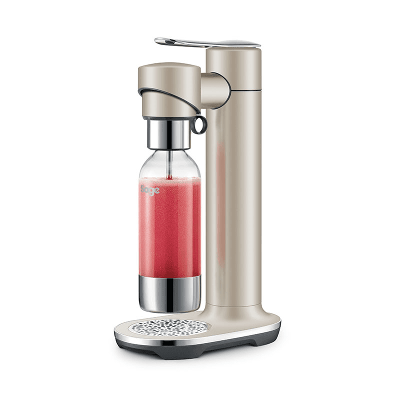 The InFizz Fusion Sparkling Drink Maker, Almond Nougat