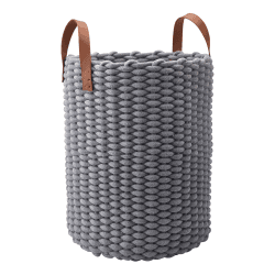 Image showing the Rudon Laundry basket, D35 x H45cm, Grey product.