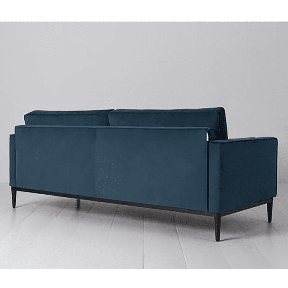Model 02 3 Seater Velvet Sofa, Teal