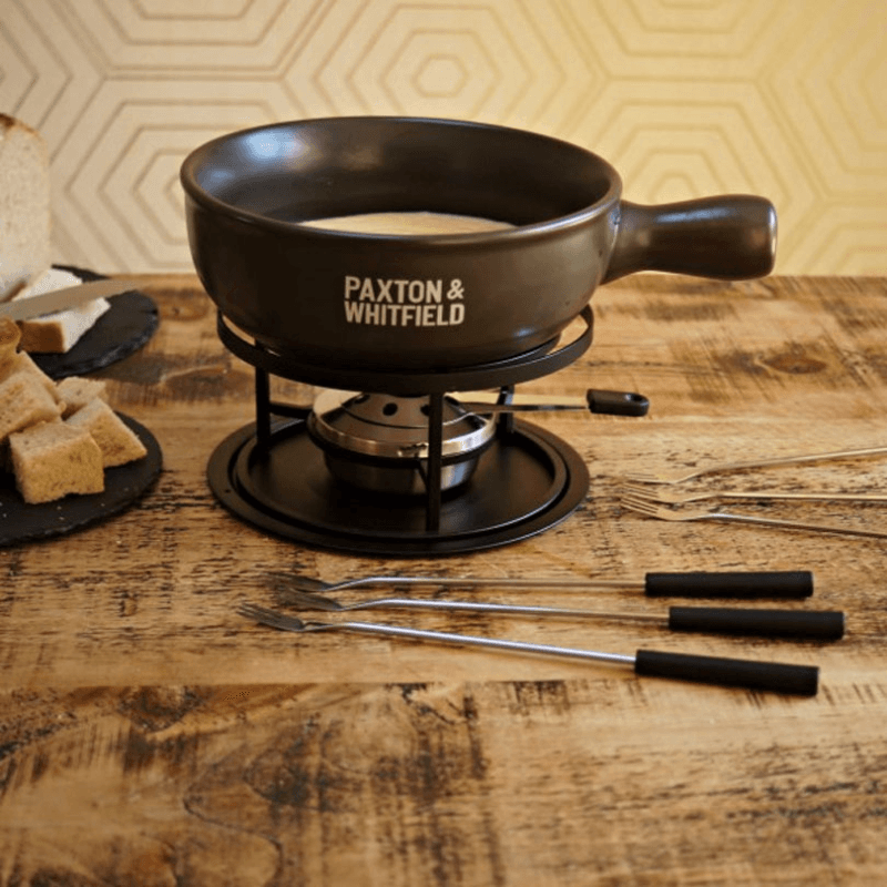 Fondue Set for Six, D21.5cm, Grey
