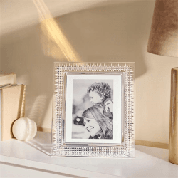 Image showing the Lismore Diamond Picture Frame, 5" x 7", Clear product.