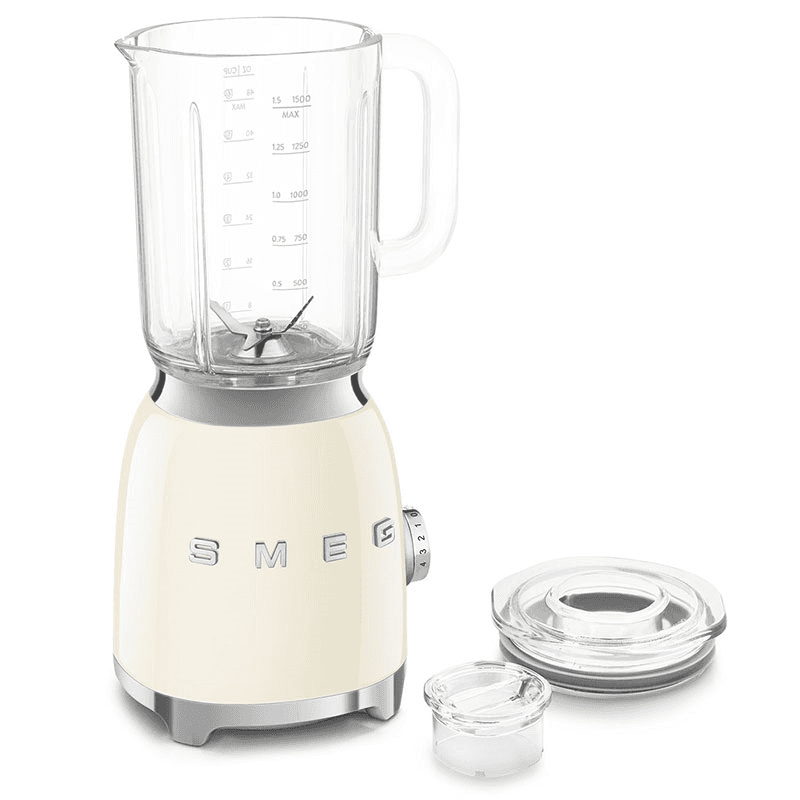50's Style Smeg Jug Blender, 1.5L, Cream