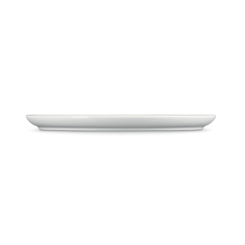 Stoneware Coupe Dinner Plate, 27cm, Meringue
