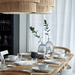 Image showing the Livia Oval Platter, D41cm, Gloss White product.