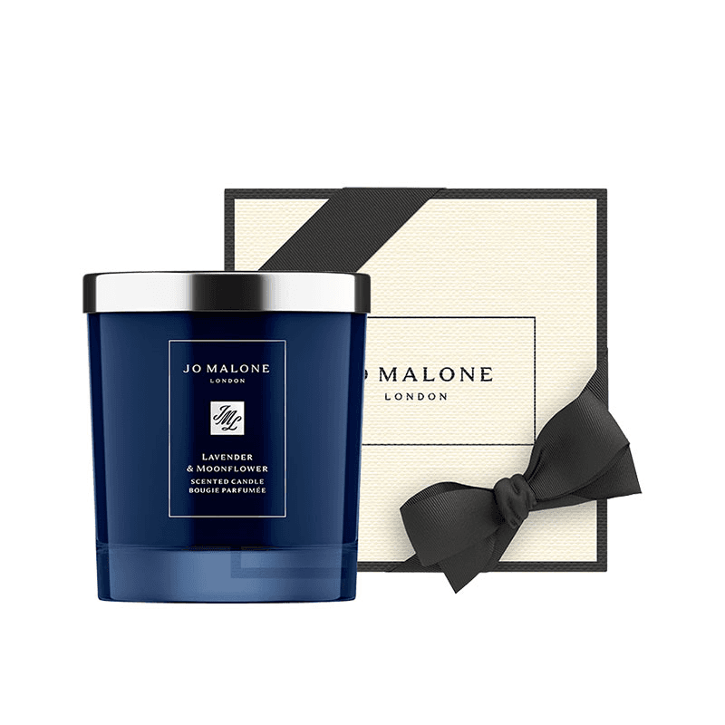 The Night Collection Lavender & Moonflower Candle, 200g