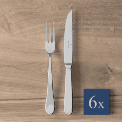 Image showing the Oscar 12 Piece Steak Cutlery Set, Stainless Steel product.