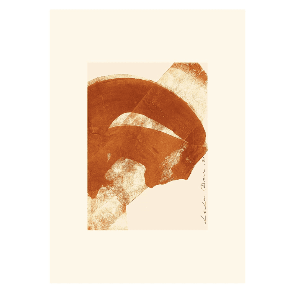 Earth 01 - LouLou Avenue Art print, H70 x D50cm, Multi