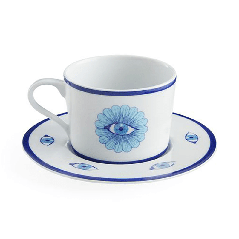 Druggist Saucer, D15cm, Blue
