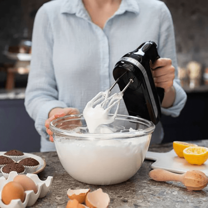 6 Speed Hand Mixer Flex Edge, Onyx Black