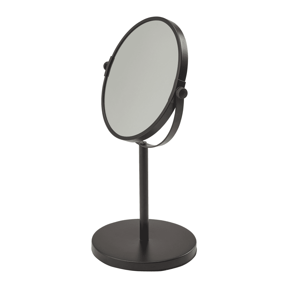 Beau Beauty Mirror, D19.5cm, Black