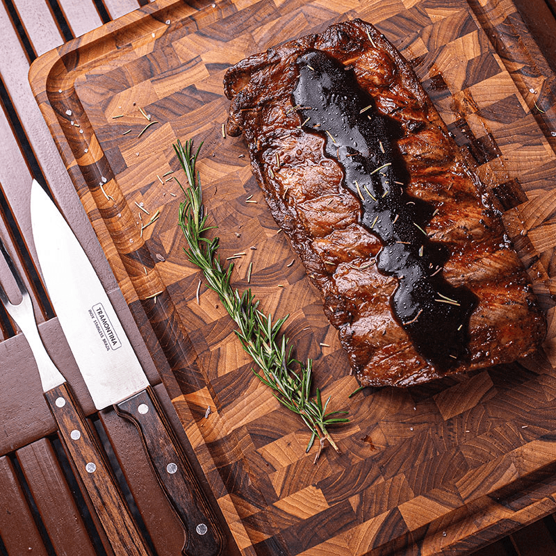 Pressed Chopping Board, Teak
