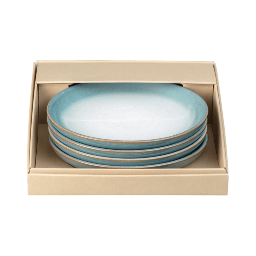 Azure Haze Set of 4 medium plates, 21cm