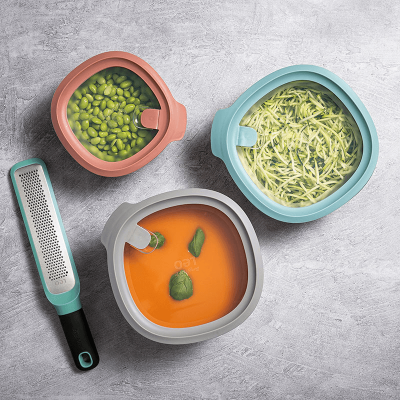 Leo Balance Set of 3 Multi Bowls, Multi