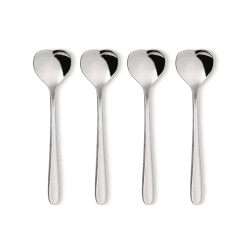 Image showing the Big Love by Miriam Mirri Set of 4 ice cream spoons, 17cm, Stainless Steel product.