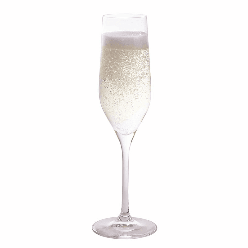 Wine and Bar Set of 2 Flutes, 180ml, Clear