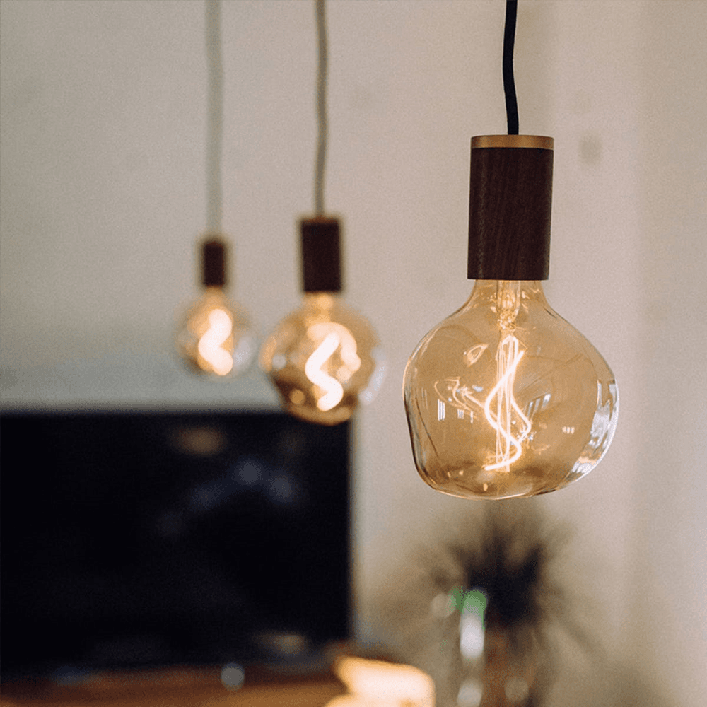 Voronoi I Tinted bulb LED 2W 2200K E27, L18 x W13cm, Clear
