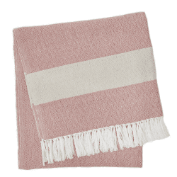 Image showing the Hammam Blanket, 2 x 1m, Coral product.