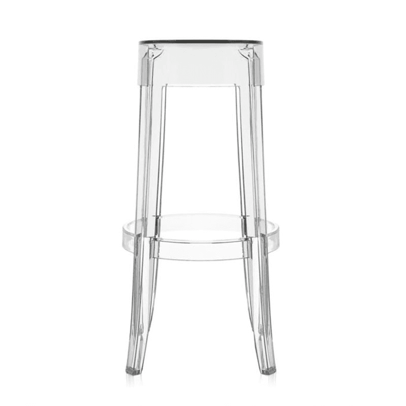 Philippe Starck 2005 Charles Ghost Stool, H75cm, Crystal