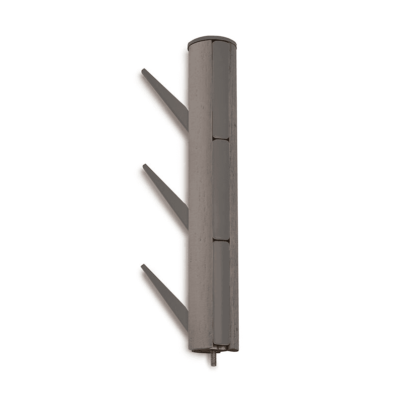 Flapper Coat Rack, H168cm, Grey