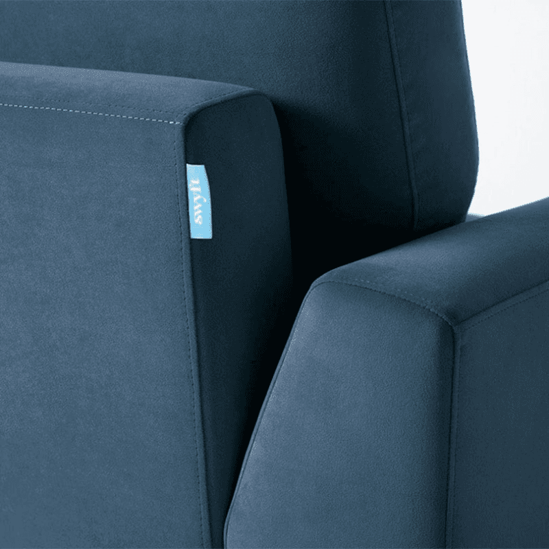 Model 05 2 Seater Velvet Sofa, Teal