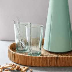 Image showing the Grand Cru Set of 2 Tall Tumblers, 370ml, Recycled Glass product.