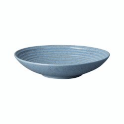 Image showing the Studio Blue Large ridged bowl, Dia.31cm, Blue Flint product.