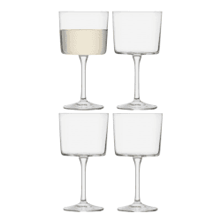 Image showing the Gio Set of 4 Wine Glasses, 250ml, Clear product.