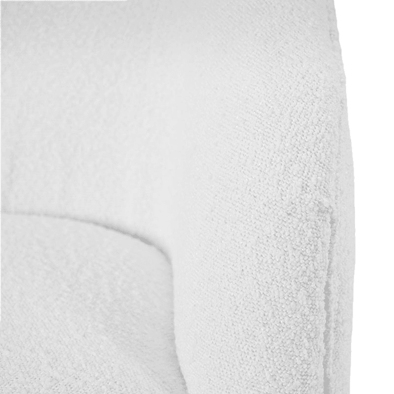 Siena Boucle Accent Chair, White