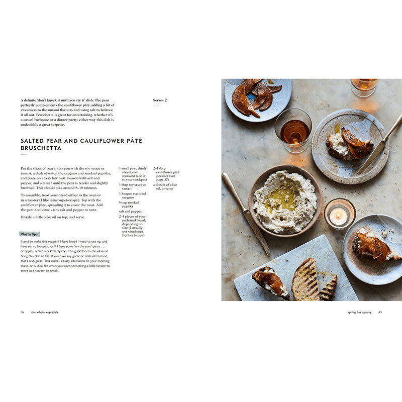 Sophie Gordon Whole Vegetable: Sustainable Recipes For A Happier Planet