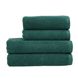 Image showing the Brixton Bath Towel, Emerald product.