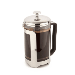 Image showing the Roma Stainless Steel Cafetière, 12 Cup, Silver product.