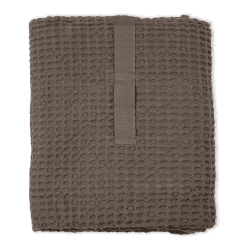 Image showing the Waffle Towel and blanket, 150 x 100cm, Clay product.