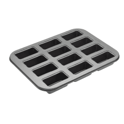 Image showing the Mini loaf tin with 20 holes, 36 x 27cm, Non-Stick product.