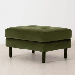 Image showing the Model 04 Ottoman, Velvet Vine product.