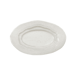 Image showing the Refectoire Oval Dish, L37 x W25cm, Sable Brilliant product.