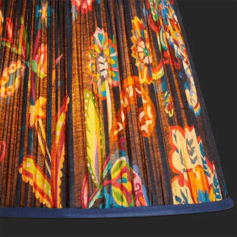 Empire Shade, 20cm, blue Paisley by Matthew Williamson