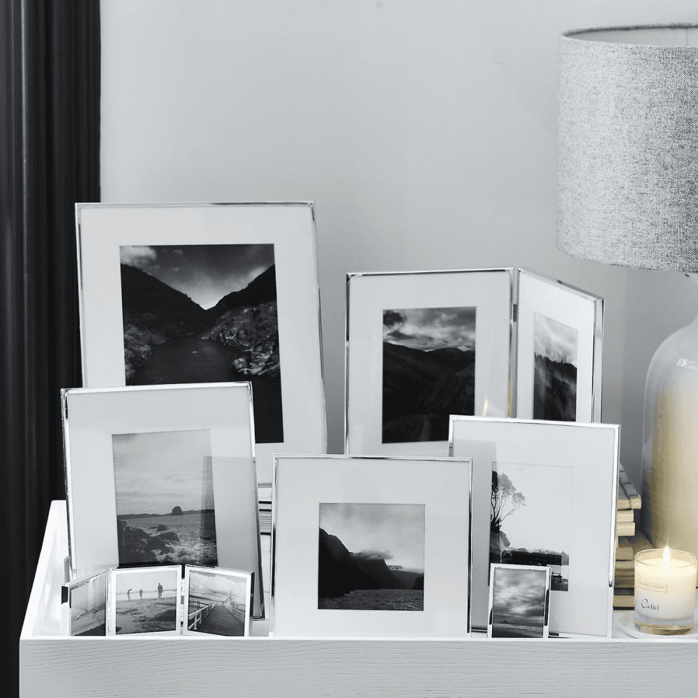 Fine Silver Photograph frame, 3 x 3"