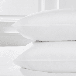 Image showing the Savoy - 400 Thread Count Egyptian Cotton Standard pillowcase, White product.