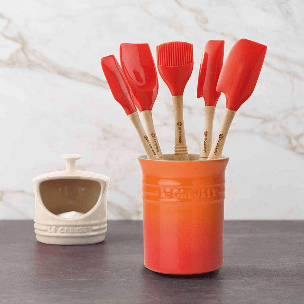 Small utensil jar, 15 x 10cm - 1.1 litre, Volcanic