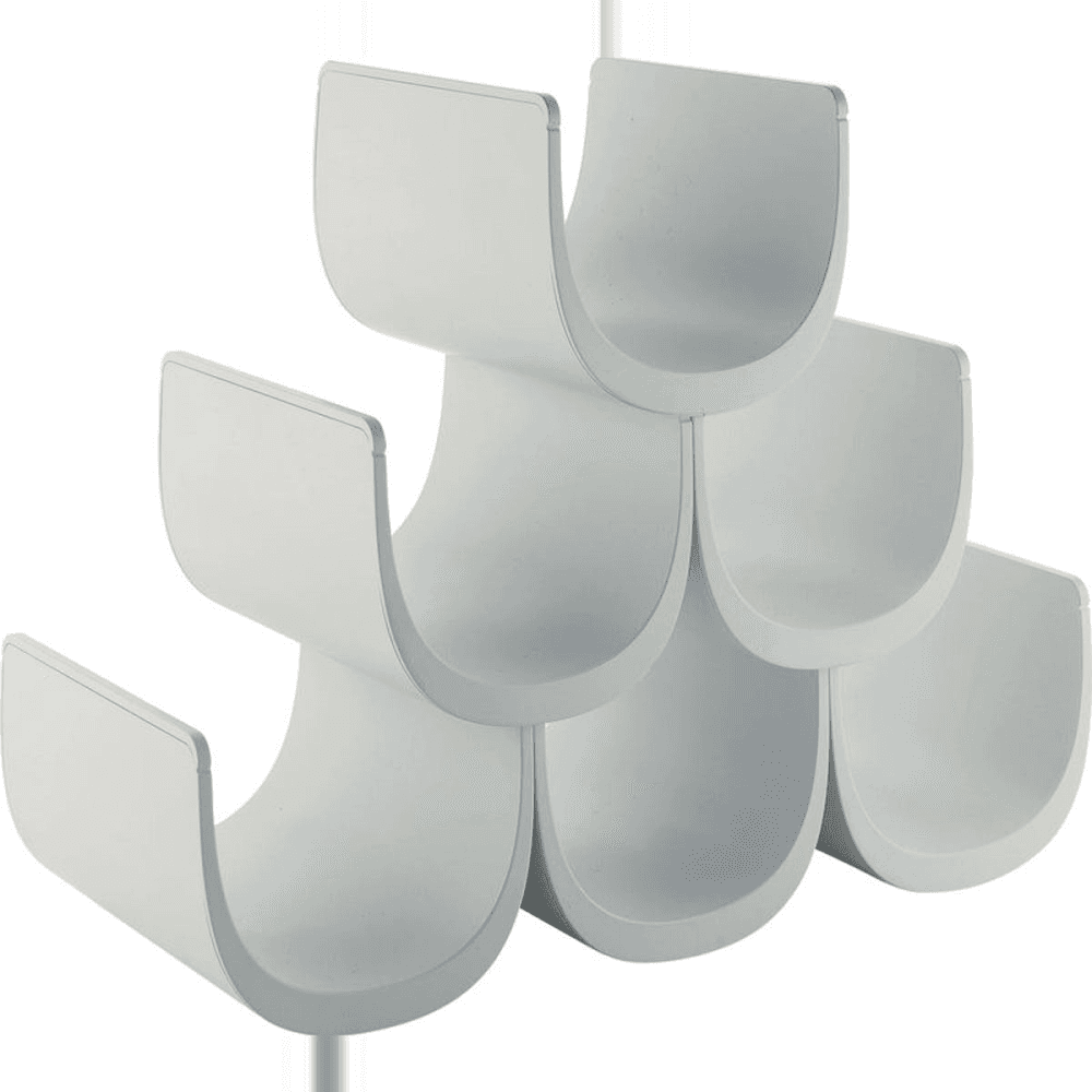 Noe' by Giulio Iacchetti Modular bottle holder, White