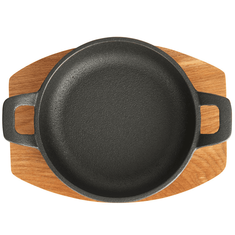 Cast iron mini gratin dish, 12.5cm